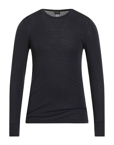 HANRO Undershirt Charcoal 70% Merino Wool, 30% Silk