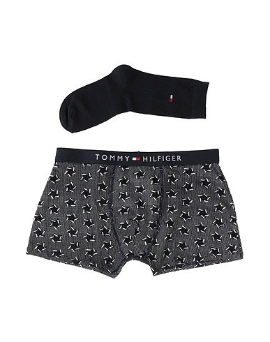 TOMMY HILFIGER Boxer Midnight blue 95% Cotton, 5% Elastane, Polyamide