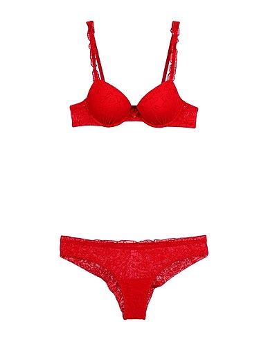 TWINSET UNDERWEAR Coordinato Rosso pomodoro 85% Poliammide, 15% Elastan