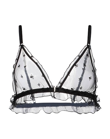 LE PETIT TROU Bra Black 100% Recycled polyester