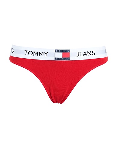 TOMMY JEANS Slip Rosso 90% Cotone, 10% Elastan