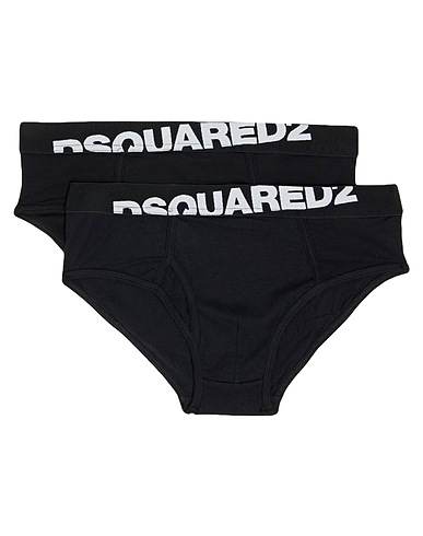 DSQUARED2 Brief Black 95% Cotton, 5% Elastane
