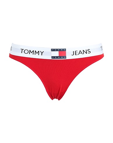 TOMMY JEANS Brief Red 90% Cotton, 10% Elastane