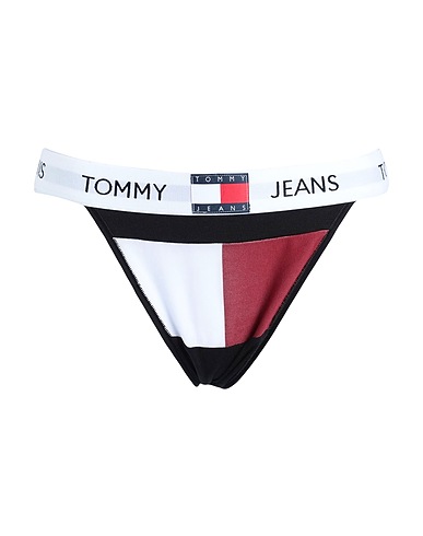 TOMMY JEANS Brief Black 90% Cotton, 10% Elastane