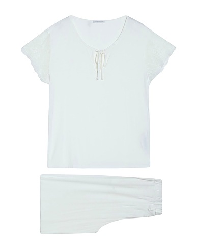 VERDISSIMA Sleepwear White 95% Viscose, 5% Elastane, Polyester, Polyamide