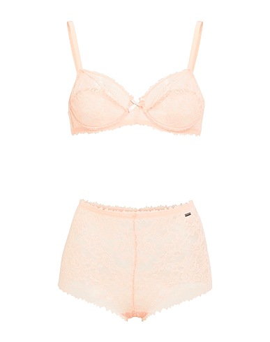 VERDISSIMA Set Salmon pink 92% Polyamide, 8% Elastane