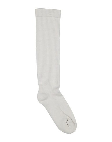 RICK OWENS Socks & tights Light grey 60% Cotton, 30% Polyamide, 10% Elastane