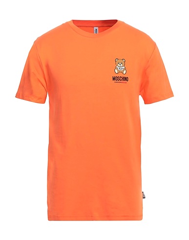 MOSCHINO T-shirt intima UNDERWEAR Arancione 92% Cotone, 8% Elastan