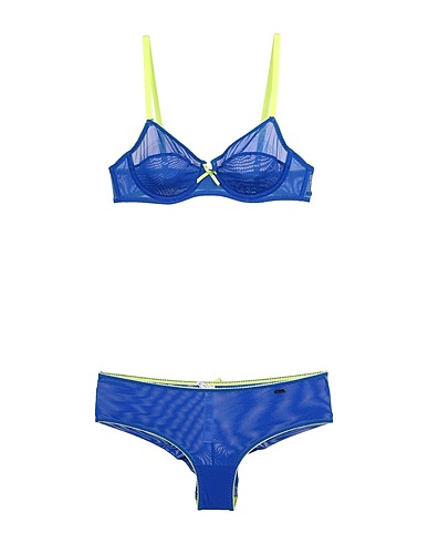 VERDISSIMA Underwear set Bright blue 84% Polyamide, 16% Elastane