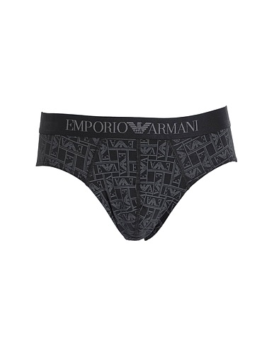 EMPORIO ARMANI Brief Black 95% Cotton, 5% Elastane