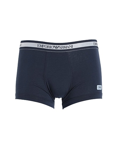 EMPORIO ARMANI Boxer Navy blue 95% Cotton, 5% Elastane