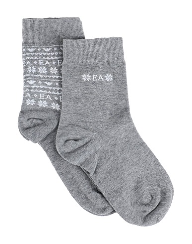 EMPORIO ARMANI Socken & Strümpfe Grau 73% Baumwolle, 25% Polyamid, 2% Elastan
