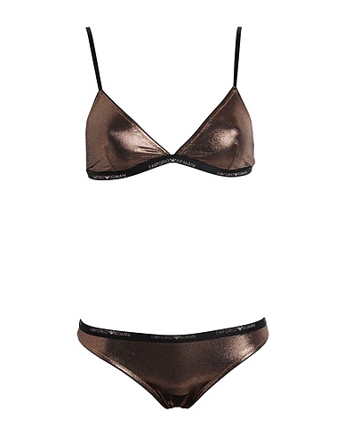 EMPORIO ARMANI Set Kupfer 87% Polyester, 13% Elastan, Polyamid, Metallfaser