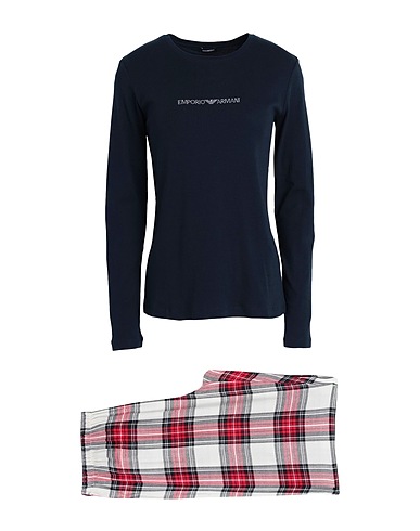 EMPORIO ARMANI パジャマ ネイビー コットン 100% / レーヨン