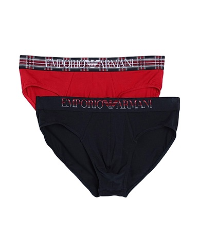 EMPORIO ARMANI Brief Navy blue 95% Cotton, 5% Elastane