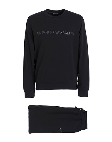 EMPORIO ARMANI Sleepwear Black 97% Cotton, 3% Elastane
