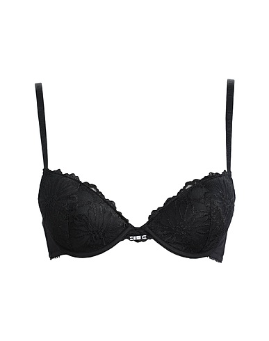 EMPORIO ARMANI Bra Black 89% Polyamide, 11% Elastane
