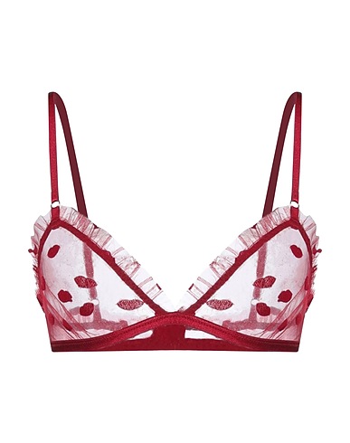 LE PETIT TROU Bra Brick red 100% Polyester