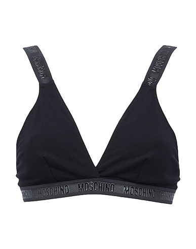 MOSCHINO Bra Black 92% Cotton, 8% Elastane