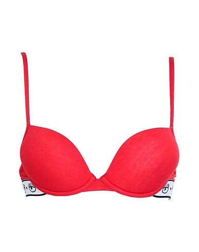 CHIARA FERRAGNI Bra Red 95% Cotton, 5% Elastane