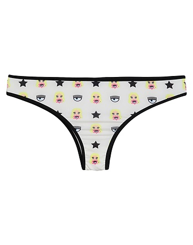 CHIARA FERRAGNI Slip Beige 86% Poliestere, 14% Elastan