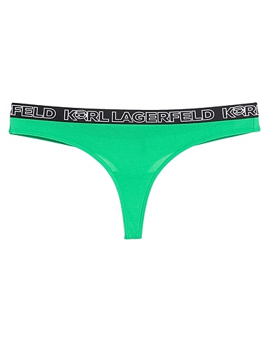 KARL LAGERFELD Brief Green 95% Organic cotton, 5% Elastane