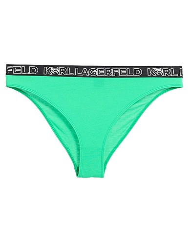 KARL LAGERFELD Slip Verde 95% Cotone organico, 5% Elastan