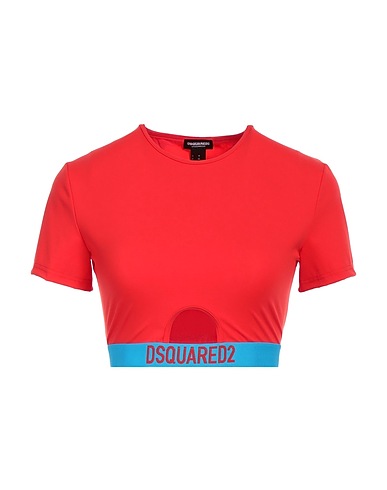 DSQUARED2 Undershirt Red 60% Polyamide, 40% Cotton