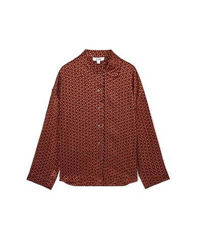 COS Sleepwear Brick red 100% Silk
