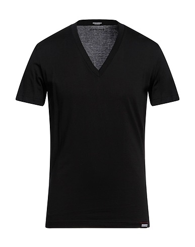 DSQUARED2 Undershirt Black 100% Cotton
