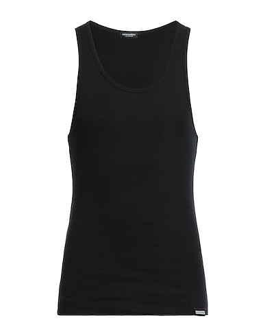 DSQUARED2 Undershirt UNDERWEAR Black 100% Cotton