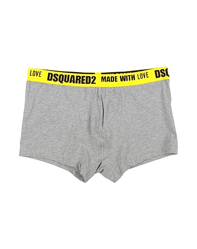 DSQUARED2 사각팬티 그레이 95% 코튼, 5% 엘라스테인
