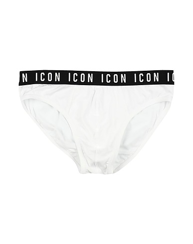 DSQUARED2 Slip Blanc 89% Coton, 11% Élasthanne
