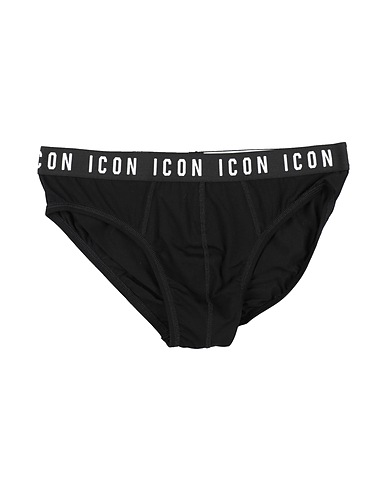 DSQUARED2 Brief Black 89% Cotton, 11% Elastane