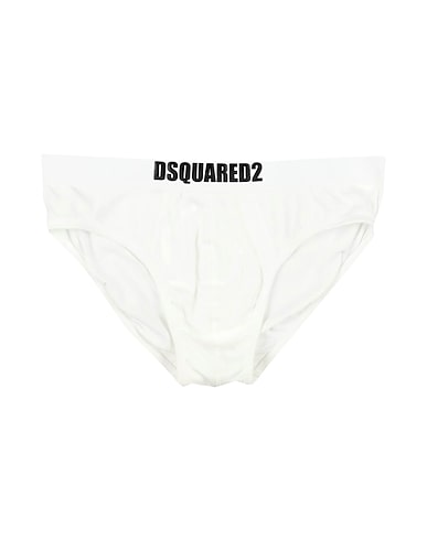 DSQUARED2 ショーツ ホワイト コットン 95% / ポリウレタン 5%