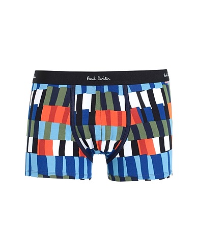 PAUL SMITH Boxer Navy blue 95% Organic cotton, 5% Elastane