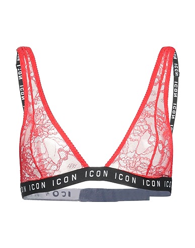 DSQUARED2 Bra Red 90% Polyamide, 10% Elastane
