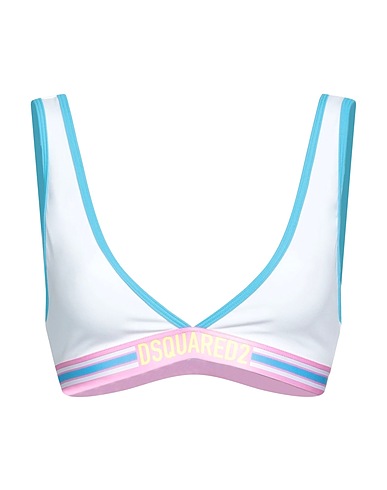 DSQUARED2 Soutien-gorge Blanc 80% Coton, 20% Élasthanne