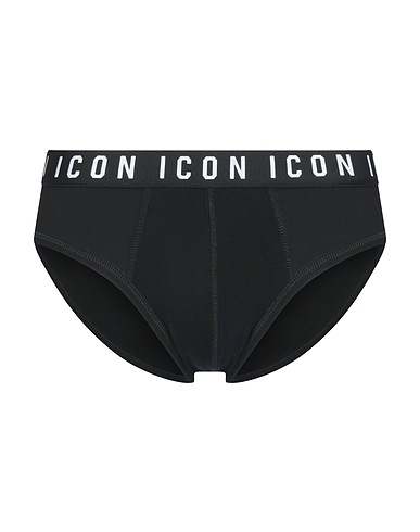 DSQUARED2 Brief Black 89% Cotton, 11% Elastane
