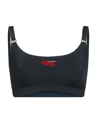 DSQUARED2 Bra UNDERWEAR Black 59% Polyamide, 41% Elastane