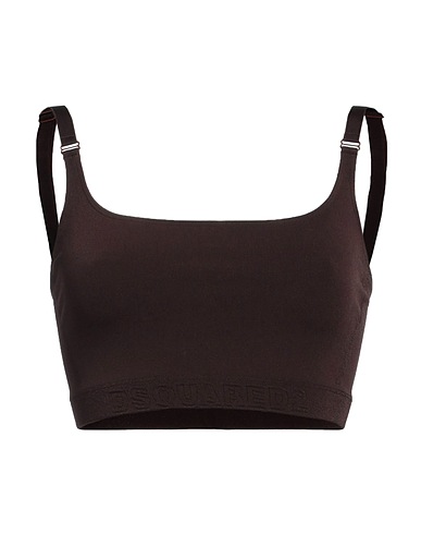 DSQUARED2 Bra Dark brown 76% Polyamide, 24% Elastane