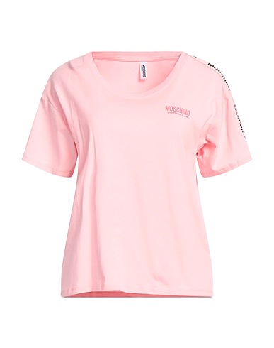 MOSCHINO Undershirt Light pink 94% Cotton, 6% Elastane