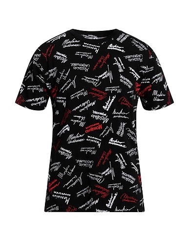 MOSCHINO Undershirt Black 95% Cotton, 5% Elastane