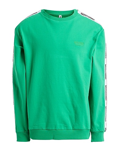 MOSCHINO Felpa Verde 94% Cotone, 6% Elastan