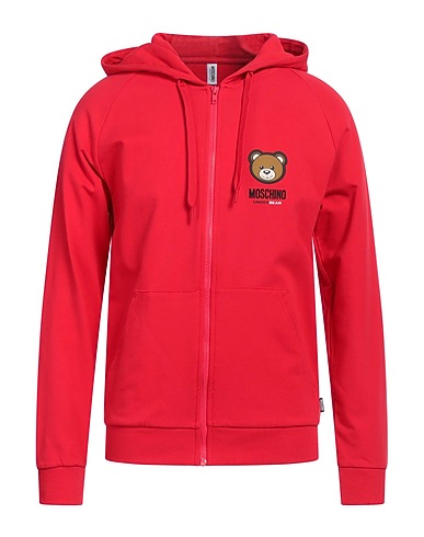 MOSCHINO Undershirt Tomato red 94% Cotton, 6% Elastane