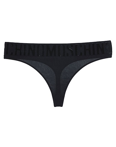 MOSCHINO Slip Nero 92% Cotone, 8% Elastan