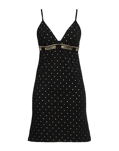 MOSCHINO Sottoveste Nero 95% Cotone, 5% Elastan