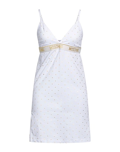 MOSCHINO Sottoveste Bianco 95% Cotone, 5% Elastan
