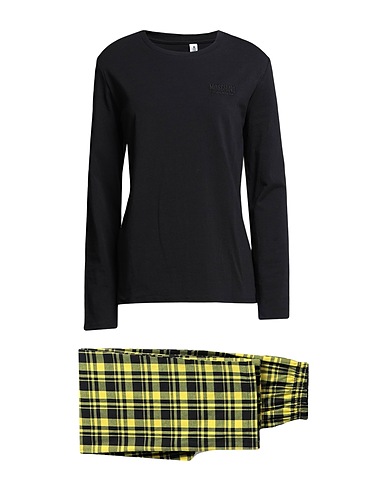 MOSCHINO Sleepwear Black 100% Cotton, Elastane