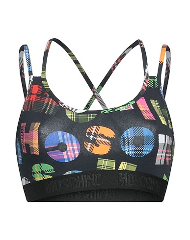 MOSCHINO Bra Black 94% Cotton, 6% Elastane